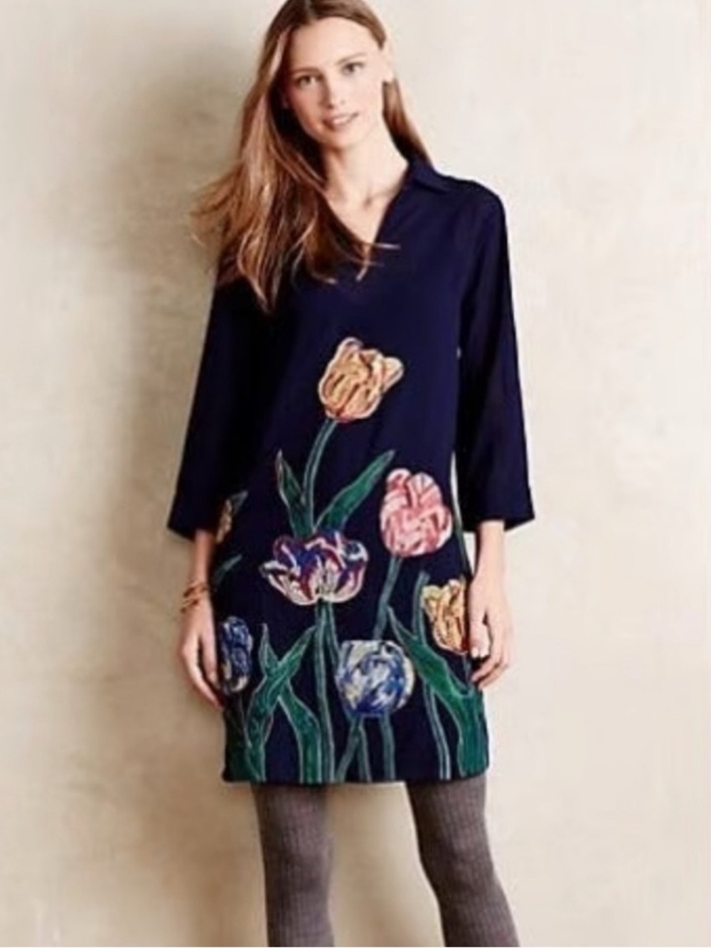 Anthropologie Pankaj & Nidhi tunic dress